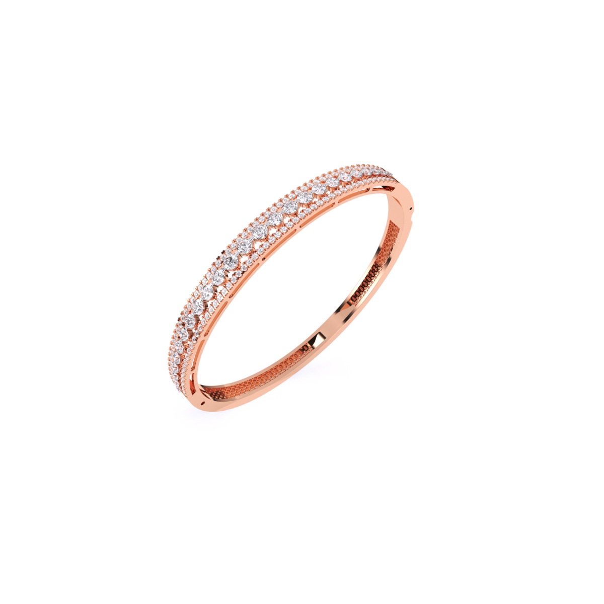 Impressive Round Diamond Bracelet For Women